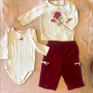 Janie and Jack 2 Piece Bundle
